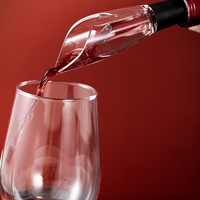 Verseur d'aération de qualité supérieure et bec verseur de décanteur bouchon de bouteille aérateur d'air de vin