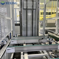 Système de transport inter-étages sur mesure à prix d'usine, Convoyeur vertical de matériaux, Commande servo, Positionnement de haute précision