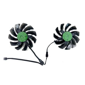 Nuevo ventilador de refrigeración 75MM 3PIN T128010SM <span class=keywords><strong>GTX</strong></span> 960 GPU ventilador para GIGABYTE <span class=keywords><strong>GeForce</strong></span> <span class=keywords><strong>GTX</strong></span> 960 <span class=keywords><strong>GTX</strong></span> <span class=keywords><strong>950</strong></span> tarjeta de vídeo de 2. 0 2. - Product Image 3