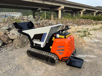 Schnelle Lieferung Antspower 2026 Automatischer Manueller Mini-Lader Transporter Raupenmini-Dumper Hydraulischer LKW mit Schaufel