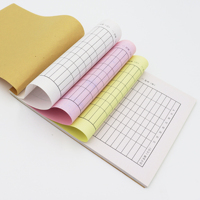 Carnet de commandes et de factures en papier autocopiant NCR, design coloré, pour l'enregistrement des données, fabrication OEM