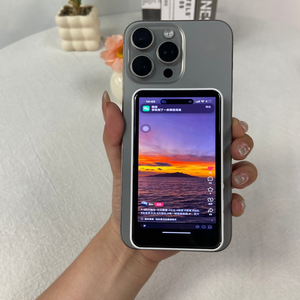 Hot Bán ETG-X40 Thích Hợp Cho <span class=keywords><strong>Iphone</strong></span> Và <span class=keywords><strong>Android</strong></span> 4.0-Inch Thông Minh Từ Điện Thoại Không Dây Vlog Ảnh Tự Sướng Màn Hình Màn Hình USB Sạc - Product Image 1