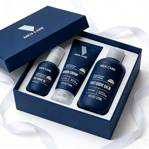 <span class=keywords><strong>Kit</strong></span> de <span class=keywords><strong>rasage</strong></span> personnalisé GMP pour hommes, huile pré-<span class=keywords><strong>rasage</strong></span> hydratante, crème après-<span class=keywords><strong>rasage</strong></span>, baume après-<span class=keywords><strong>rasage</strong></span> au beurre de karité, aide à prévenir les boutons de <span class=keywords><strong>rasage</strong></span> - Product Image 5