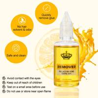 Colle pour perruques avec dissolvant, super colle pour perruques en dentelle/toupees/extensions, dissolvant de colle capillaire, kit d'installation de perruques