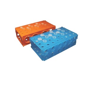 Support pour tubes à essai 15 ml 50 ml en plastique PP, support pour tubes Falcon, support pour tubes de centrifugation, utilisation en laboratoire - Product Image 3