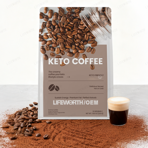 Lifworth Ketogene High Performance Instant Koffie Mix, Ondersteunt Energie En Metabolisme - Product Image 3