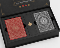 Boîte cadeau en papier magnétique pliable de haute qualité, imprimée sur mesure, avec finition mate colorée, style livre, pour cartes