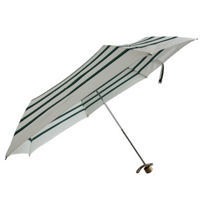 Parapluie de voyage manuel moderne ultra-léger à trois plis à 6 baleines, protection solaire pour le soleil et la pluie - Product Image 2