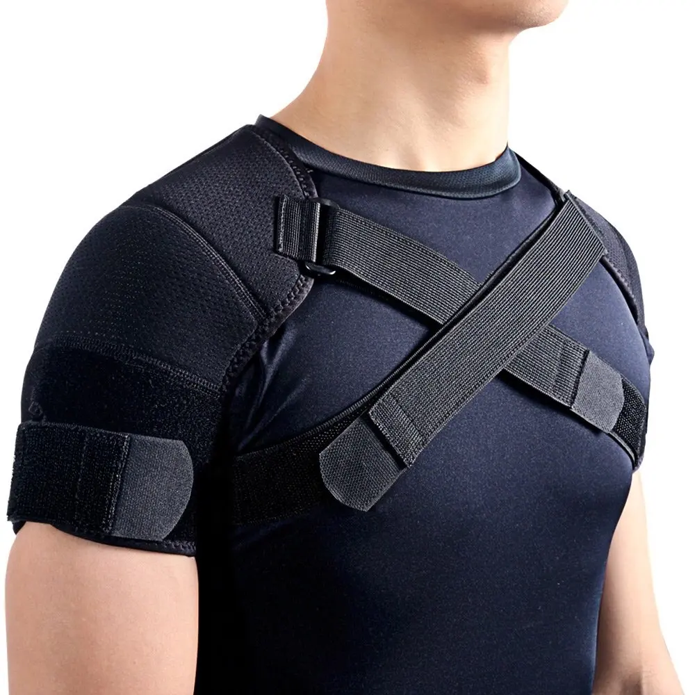 Shoulder Support Brace with Pressure Pad Shoulder Stability Brace for Shoulder Pain Customized Back Brace Breathable Protective