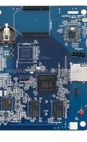 Composants de circuits électroniques HTF, fabricant de circuits imprimés PWB, certifié CE ROHS, finition de surface sans plomb HASL