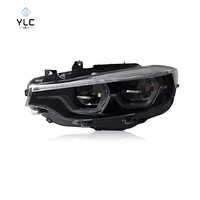Phare LED YLB DRL V2 style Ikon 12V pour BMW F32/F80/F82 M3/M4 LCI, changement de couleur jaune/blanc, mise à niveau 6000K, nouveau