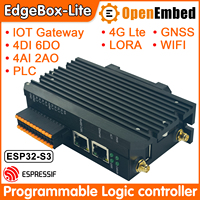 Contrôleur d'automatisation industrielle intelligent à prix abordable ESP32-S3 PLC EdgeBox-Lite Ethernet 4G LTE RS485 512KB+8MB PSRAM 16MB Flash