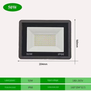 ไฟส่องสว่างภายนอกอาคารแบบ COB อลูมิเนียม IP65 100W ใช้ไฟ AC แสงสีขาวอบอุ่น ได้รับการรับรองมาตรฐาน RoHS/CCC/CQC รับประกัน 5 ปี เหมาะสำหรับใช้งานภูมิทัศน์ - Product Image 4