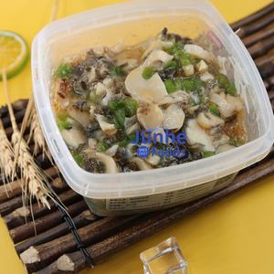 Conque aromatisée au wasabi surgelé Yamakurage tranches <span class=keywords><strong>de</strong></span> <span class=keywords><strong>moutarde</strong></span> assaisonnée instantanée douce pour garniture <span class=keywords><strong>de</strong></span> sushi emballée dans une boîte pour les enfants - Product Image 6