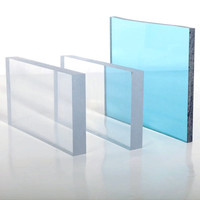 Toit de serre transparent transparent pour carte PC 4mm 6mm 8mm 12mm feuille de polycarbone Policarbonato pour toiture