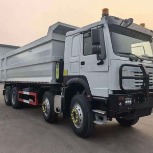 <span class=keywords><strong>Camion</strong></span> benne basculante poids lourd HOWO Sinotruk d'occasion 8x4 12 roues 371-380 CV 30-35 CBM Diesel Euro 2 pour <span class=keywords><strong>transport</strong></span> minier - Product Image 1