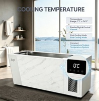 Machine de refroidissement autonome pour baignoire à glace en acrylique pour villa, salle de sport, extérieur