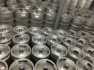 Hot Sale Euro Standard 304 Stainless Steel Draft Liquor Beer Keg / Wine Barrels With Spear
