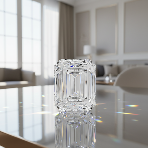 מחיר מפעל במלאי יהלום מעבדה בחיתוך אמרלד במשקל קראט אחד, צבע D, ניקיון VVS, מוסמך IGI, לייצור תכשיטים - Product Image 1