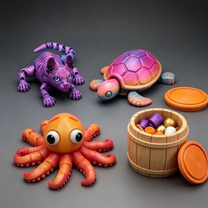 Servicio de Impresión 3D Personalizado OEM, Juguetes Decorativos Artísticos, Prototipado Rápido, Procesamiento de Resina Plástica FDM para Coleccionistas - Product Image 4