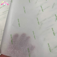 Papel de Seda Biodegradable para Envolver, con Impresión de Logotipo de Empresa Personalizado, de una Sola Cara, para Empaque de Ropa, Venta al Por Mayor
