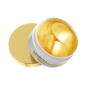 LANBENA มาส์กใต้ตาทองคำ 24k ขายดี เจลคอลลาเจน แผ่นมาส์กใต้ตา คอลลาเจน - Product Image 1