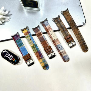 Adecuado para <span class=keywords><strong>Xiaomi</strong></span> <span class=keywords><strong>Mi</strong></span> 9 10 Correa de pulsera, Retro Otoño e Invierno Plaid Woolen <span class=keywords><strong>Xiaomi</strong></span> <span class=keywords><strong>Mi</strong></span> <span class=keywords><strong>Band</strong></span> 9pro Correa - Product Image 1