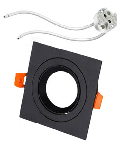 ERDU GU10 GU5.3 <span class=keywords><strong>GX53</strong></span> MR16 Cadre Projecteur Logement Spot Lumière Encastré Gu10 Mr16 Luminaire Downlight <span class=keywords><strong>Led</strong></span> Modules - Product Image 6