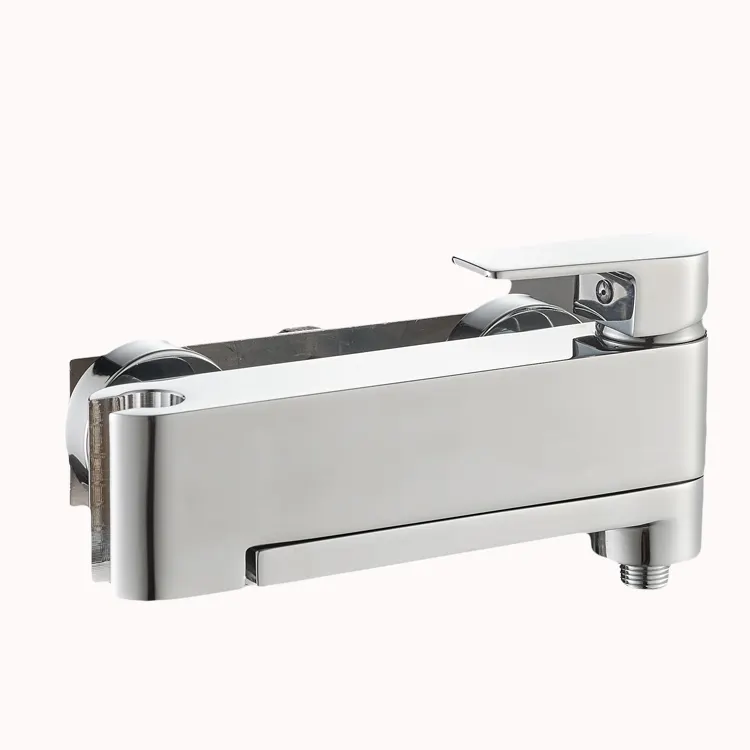 Momali China sanitary ware new design brass single hole heavy bath tub bathtub faucet shower mixer tap for bathroom