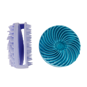 Thực Phẩm Cấp Mềm Silicone Cơ Thể Scrubber Vòi Hoa Sen Bàn Chải Cầm Tay Làm Sạch Da Bàn Chải Nhẹ Nhàng Tẩy Tế Bào Chết Và Lather Cũng - Product Image 1