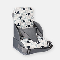 Siège enfant pliable portable, coussin rehausseur, cadre en acier inoxydable et alliage d'aluminium, multifonction, siège auto pour enfants de 0 à 4 ans