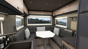 <span class=keywords><strong>Camper</strong></span> Fuoristrada <span class=keywords><strong>4x4</strong></span> con Letto Lungo, Cucina Estraibile, Bagno e Rimorchio Personalizzato per Viaggi Overland - Product Image 5