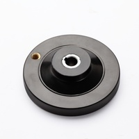 Heyous Chunxiao – Manivelle mécanique pliable en fonte d'argent massif avec roue à rayons pour machine à fraiser