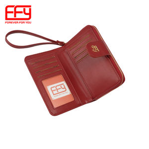 FFY NEW DESIGN SIMPLE LADY WALLET CARD HOLDER LONG ZIPPER WOMEN PURSE CUSTOM LONG WALLET - Product Image 5