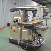 Machine de fraisage horizontale universelle CNC XK6140 à 4 axes, commande numérique automatique, table élévatrice robuste pour le traitement des métaux
