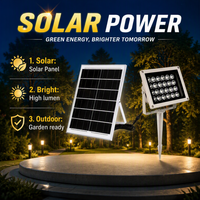 Baumbeleuchtung Landschaftsstrahler LED-Flutlichter mit Solarpanel Wasserdicht IP67 Aluminium Solar Fernbedienung Dimmbare Leuchten
