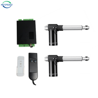Actionneur linéaire électrique robuste 6000N 12V/24V avec retour de capteur Hall, utilisé pour les applications de contrôle de synchronisation