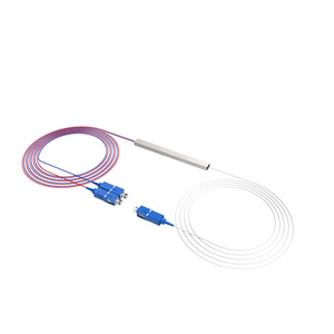 ตัวแยกสัญญาณไฟเบอร์ออปติกแบบ Passive PLC ขนาดเล็ก 1x2 SC/UPC สำหรับเครือข่าย FTTH ODN ที่ขายดี - Product Image 3