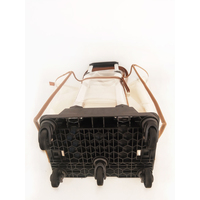 Usine chinoise personnalisée avec 5 roues extérieures et sacs à bagages pliables réutilisables en PVC chariot à bagages de voyage