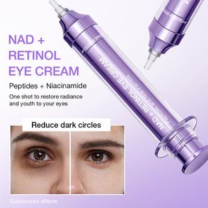 RONGZE Reduce las Ojeras, Suaviza las Líneas Finas, Aumenta la Firmeza, Fórmula con Ceramidas, Péptidos, NAD+ y Retinol, Crema Contorno de Ojos Antienvejecimiento - Product Image 5