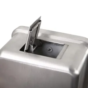 Oem/Odm Openbare Toiletten Roestvrij Staal 1000Ml Handdesinfecterend Handmatige Pers Zeepdispensers