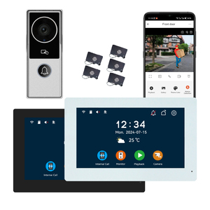 Videocitofono Tuya Wifi da 7/10 Pollici con Telecamera Antipioggia, Audio Bidirezionale, Sblocco Remoto, Interfono Visivo <span class=keywords><strong>per</strong></span> Applicazioni Esterne - Product Image 4