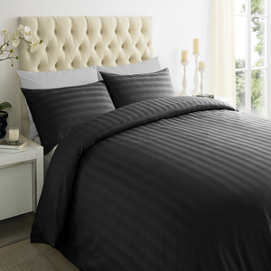 Draps de lit en satin 250 TC à rayures de 2 cm, qualité hôtelière supérieure, pour usage domestique, fabrication indienne en gros - Product Image 4
