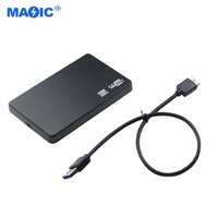 Boîtier Externe USB 3.0 ABS pour Disque Dur SSD SATA 2,5 Pouces