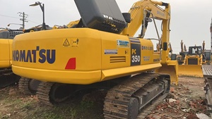 Le Japon a utilisé Komatsu PC360 PC350 pelle sur chenilles moyenne 35 tonnes d'occasion Komatsu terrasseur pelleteuse machines de construction - Product Image 3