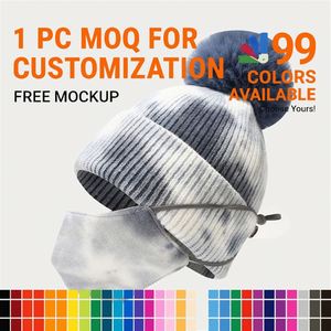 <span class=keywords><strong>Masque</strong></span> tricoté tie-dye intégré, automne-hiver, <span class=keywords><strong>bébé</strong></span>, loisirs en plein air, protection contre le froid, soin du visage, bonnet chaud, vente en gros - Product Image 1