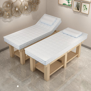 Table de massage en bois massif au design moderne et minimaliste pour les spas, les soins corporels, la <span class=keywords><strong>Tui</strong></span> Na, la physiothérapie, le nettoyage des oreilles et les soins des cils - Product Image 5