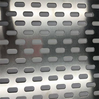 Tôle perforée en acier inoxydable 304 316 316L, sur mesure, avec trous ronds de diamètre et espacement personnalisés, pour grille de ventilation de diffuseur