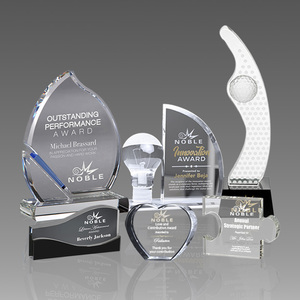 Premio de aluminio y vidrio personalizado de hoja de arce del <span class=keywords><strong>Norte</strong></span> personalizado de alta calidad Noble superventas - Product Image 5
