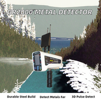 Détecteur souterrain de métaux GR-2000 pour la détection de l'or, de l'argent, du cuivre, des diamants, de l'or de sable, du plomb, du jadéite et des métaux précieux dans les grottes GR2000